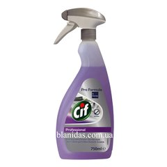 Средство для очистки и дезинфекции поверхностей-Cif Professional 2in1 Cleaner Disinfectant conc, 0.75L